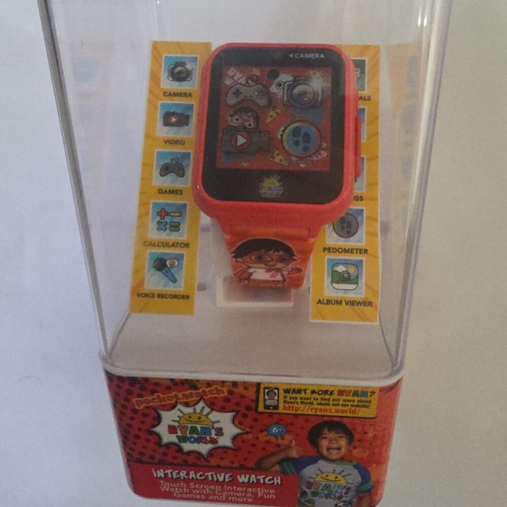 Kids Ryan's World Interactive Watch New In Box